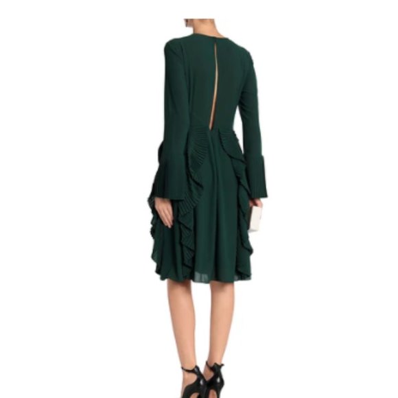 Mikael Aghal Dark Green Dress - Picture 3 of 7